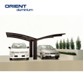 Factory price double carport aluminium